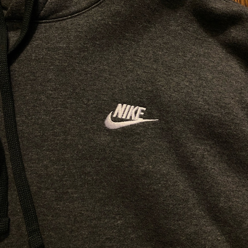 Grey nike hoodie